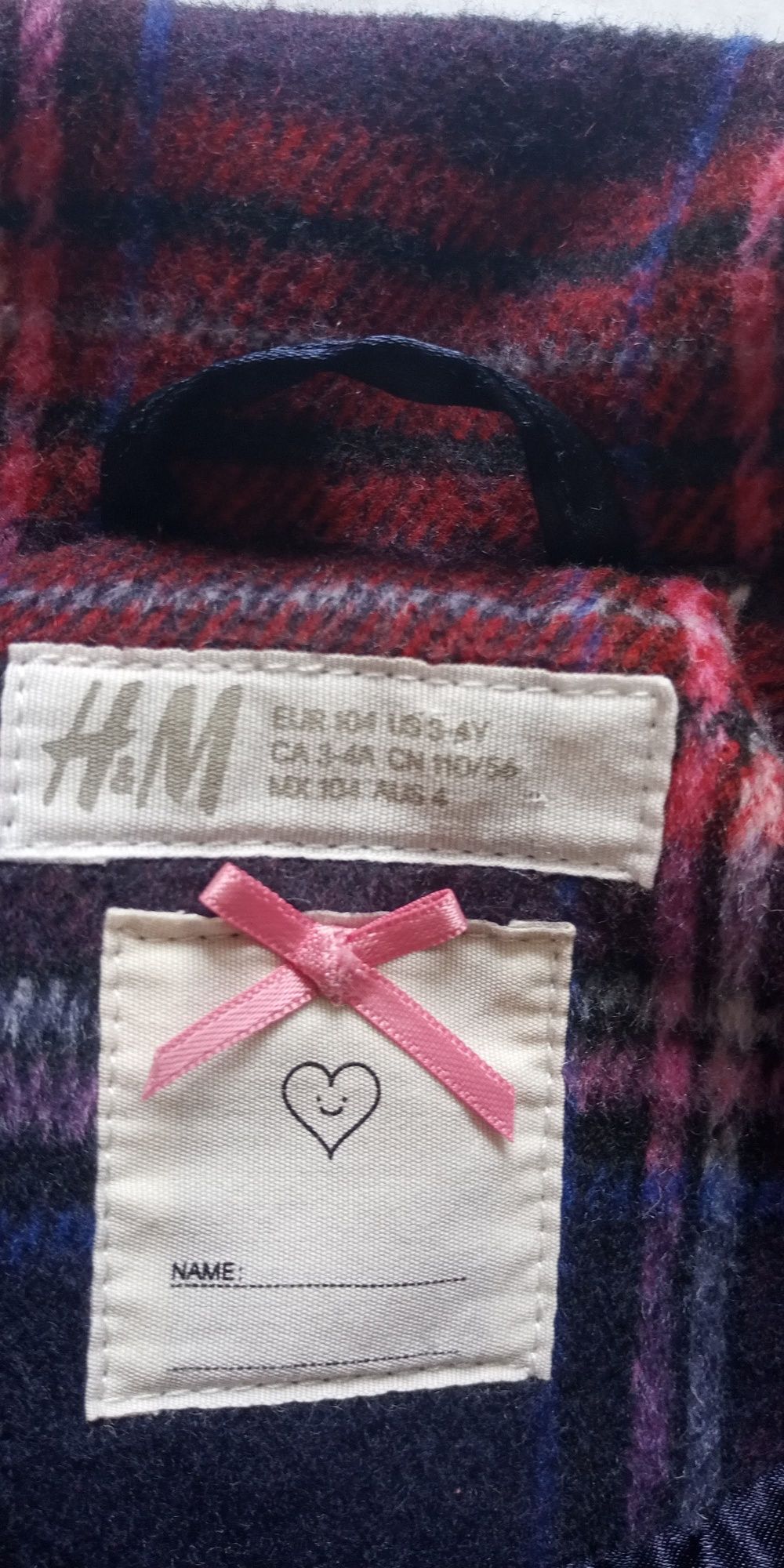 Стильне пальто H&M 3-4 рочки