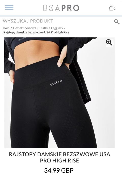 legginsy High Rise Seamless USA PRO gymshark  Womens HOLO ATHLETICS