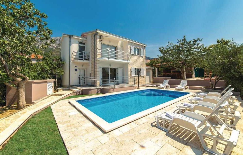 Wakacje 2026, Chorwacja, okolice Trogir, dom z basenem dla 8 osób