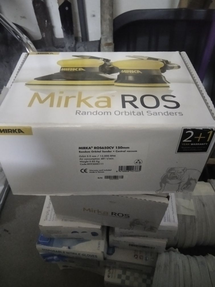 Mirka ROS 325CV 77mm szlifierka z odsysaniem pyłu
