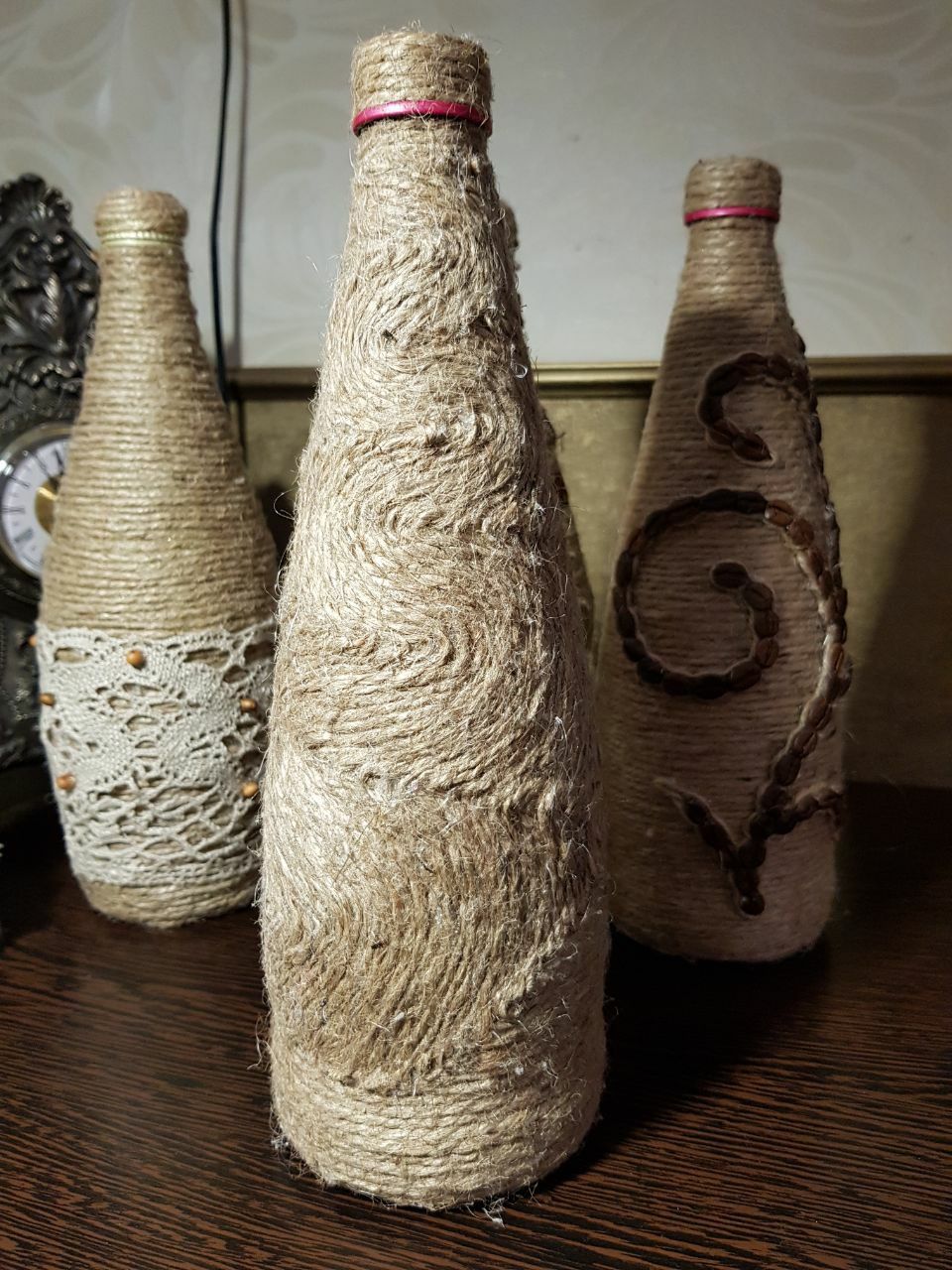 Пляшки декоровані,ручна робота