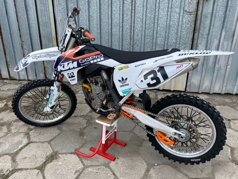 Ktm sxf 250 po remoncie, rozrusznik, wtrysk