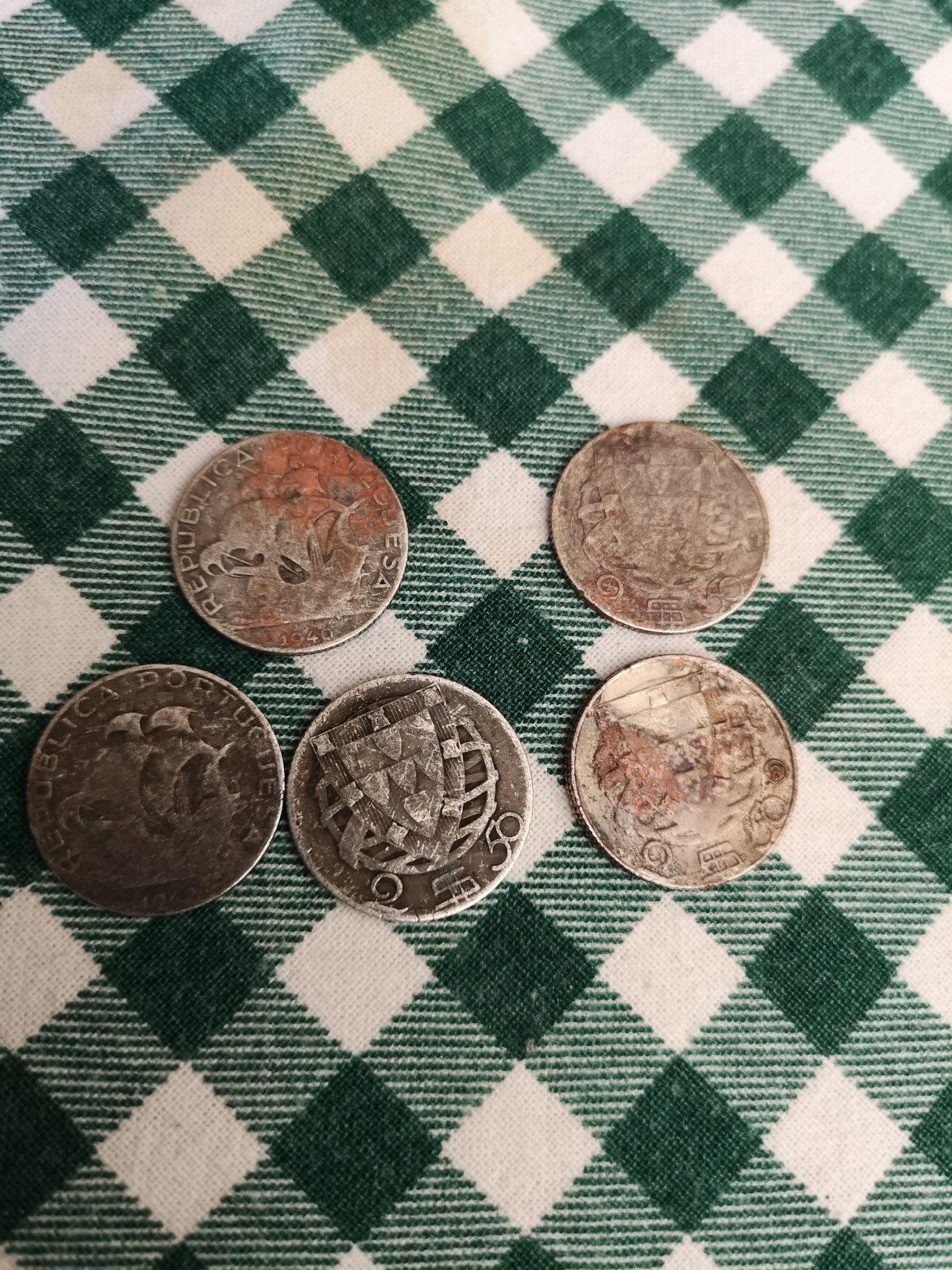 2$50 escudos prata