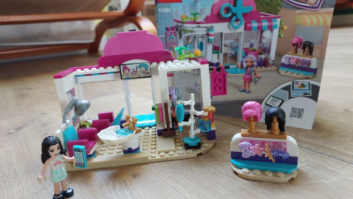 Salon fryzjerski lego friends 41391