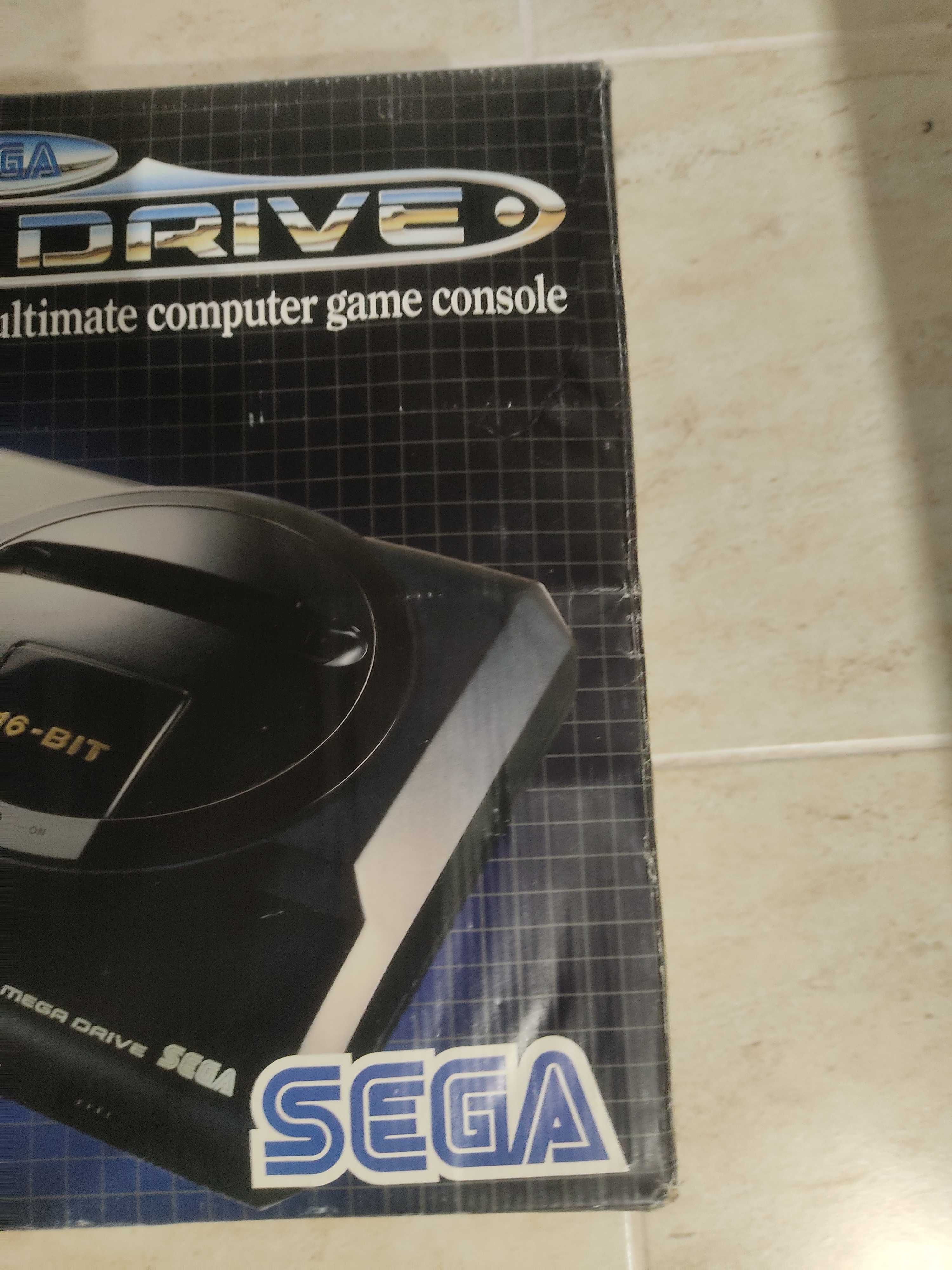 Consola Sega Mega Drive em caixa mais jogo Venon-Spider Man