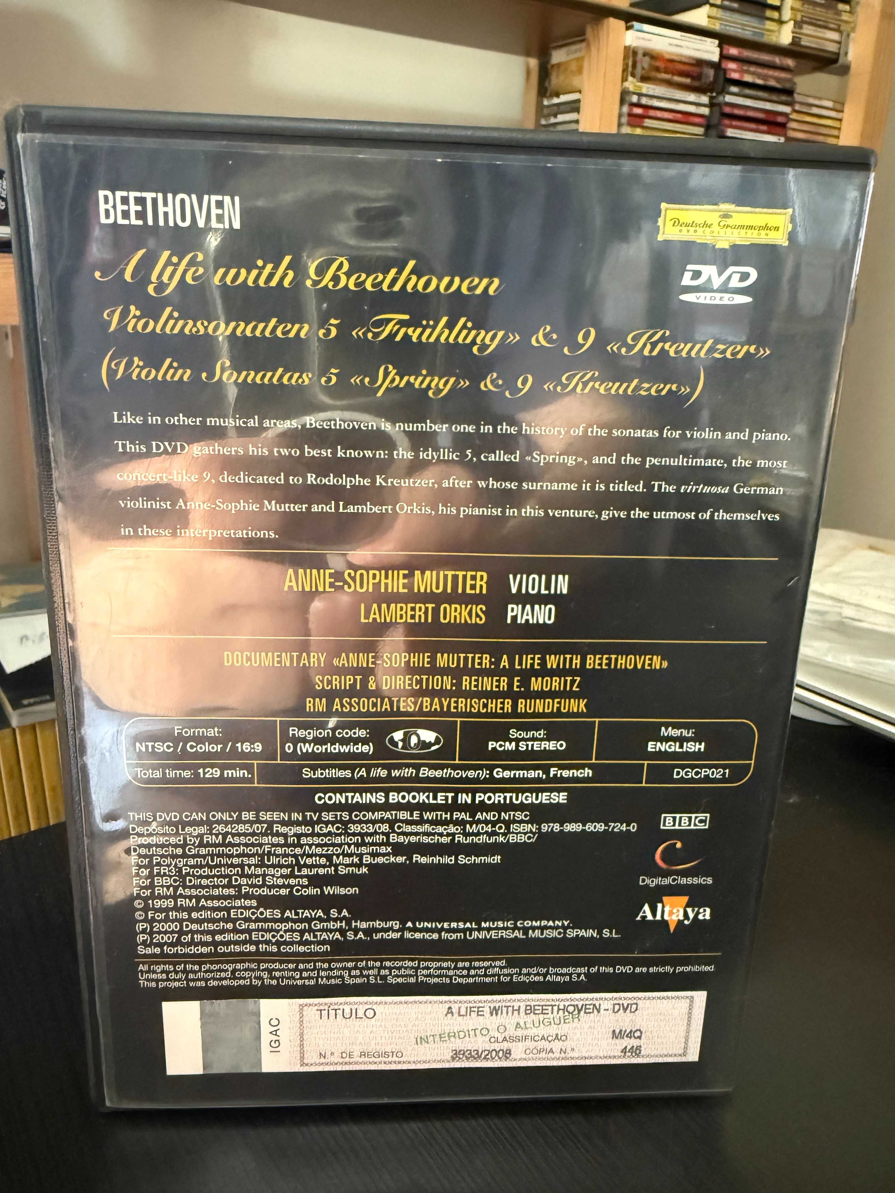 Beethoven – Violin Sonatas 5 & 9 – Anne-Sophie Mutter, Lambert Orkis
