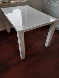 Stół biały Ronald Halmar 120x80 połysk