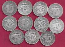 Republica Coleção  Completa 5 Escudos de Prata 11 Moedas