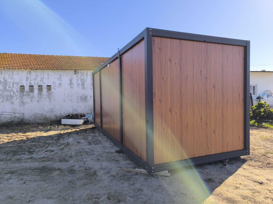 Kit, Casa pré-fabricada, bungalow, Contentor, Escritório, 5.9 x 2.4 m