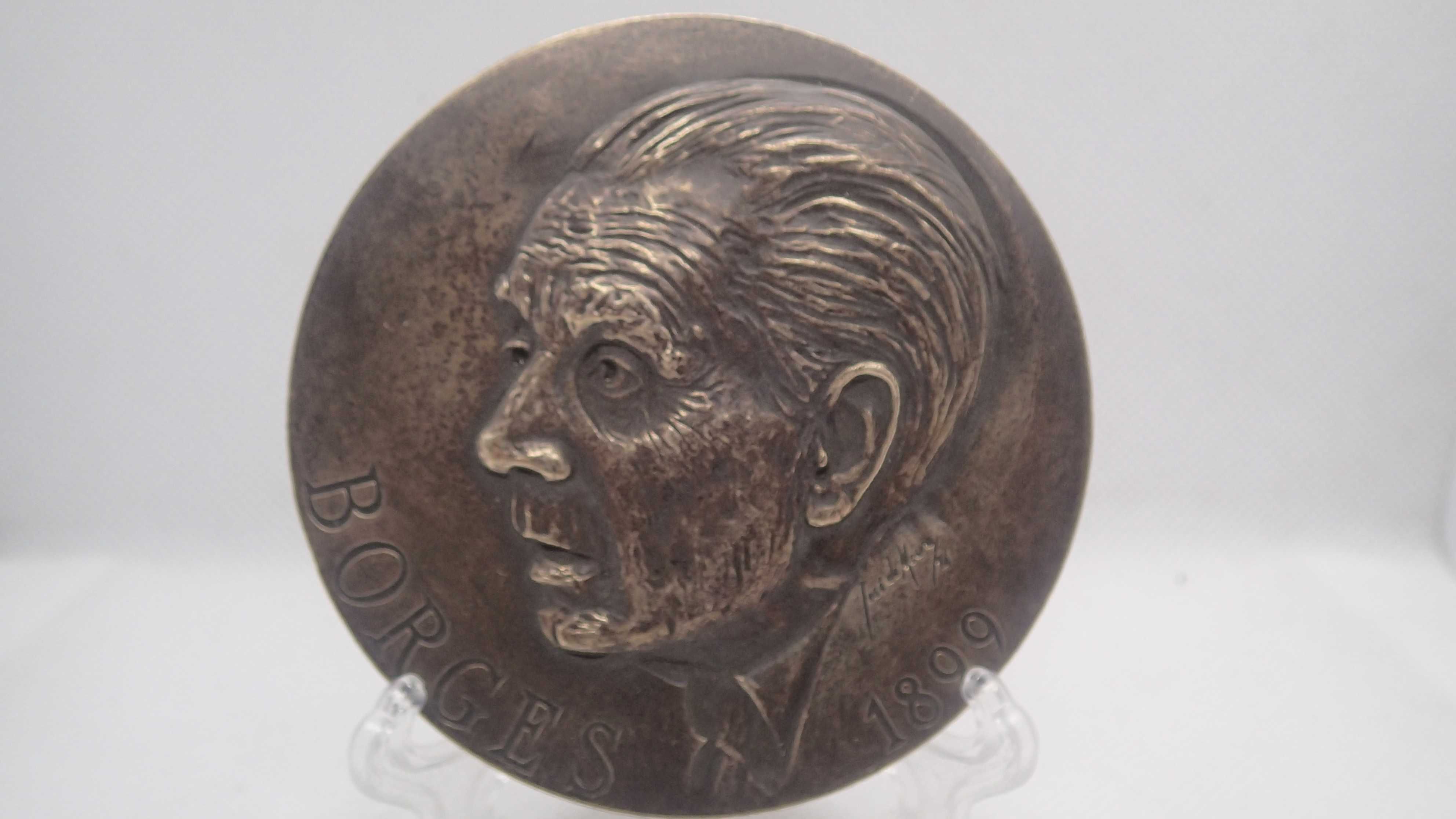 Medalha de Bronze Jorge Luis Borges