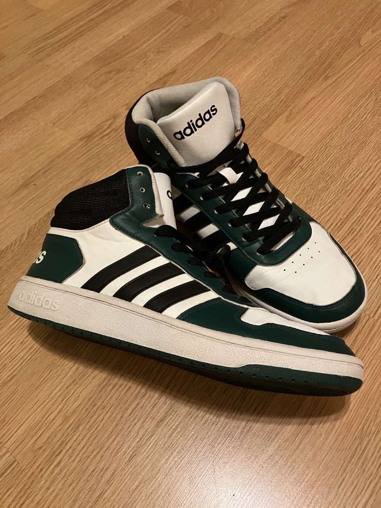 Чоловічі Adidas Hoops2.0 Mid р.42(27 см.)