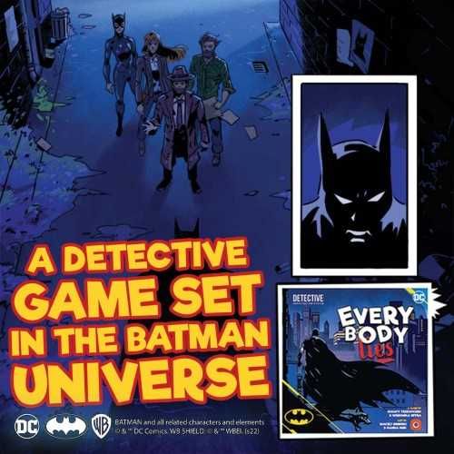 Gra planszowa Batman: Wszyscy Kłamią  | nowa w folii | na paragon