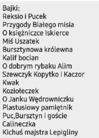 Rzutnik projektor Ania z zestawem bajek