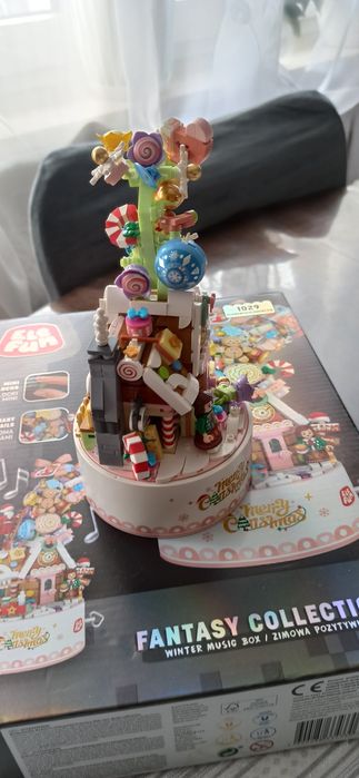 Klocki zimowa pozytywka Elefun 1029 Fantasy Collection