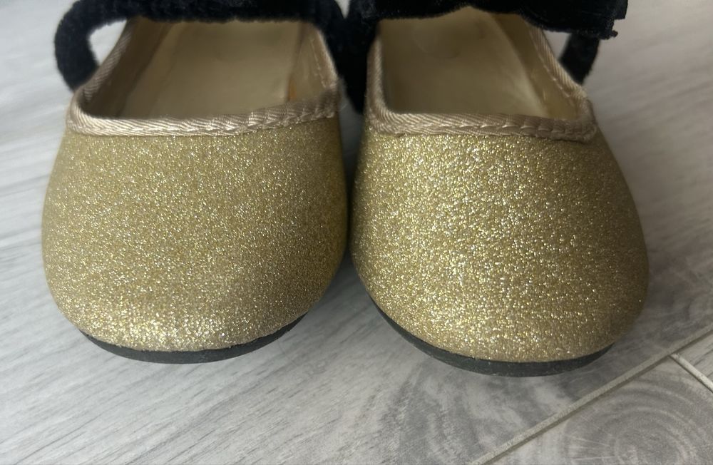 Złote balerinki rozm 27