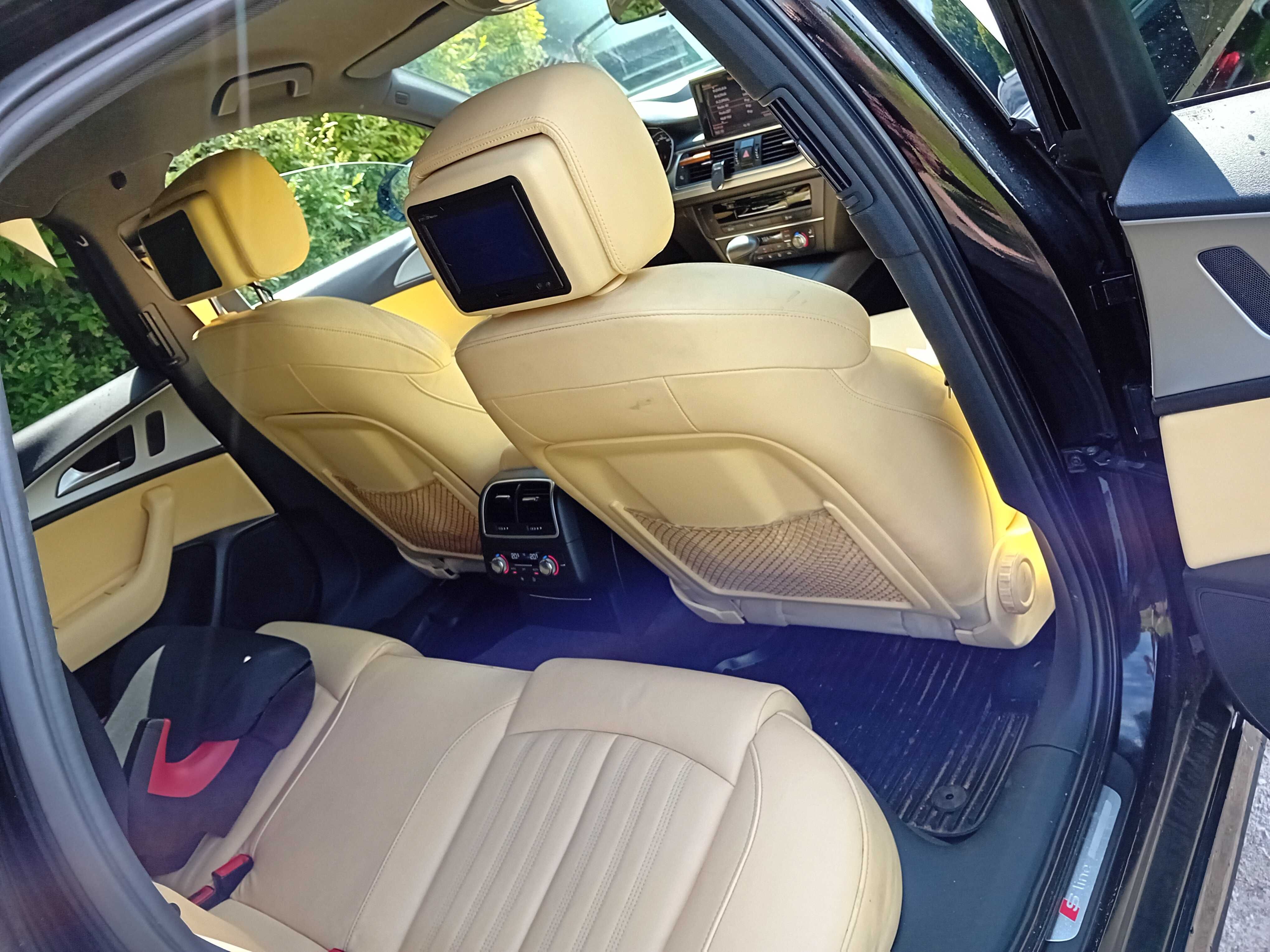 Audi A6 S-Tronic Skóra Xenon Hedup Monitorki S-lnie 2012r.