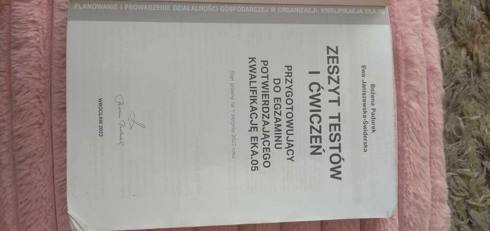 Zeszyt testów i ćwiczeń Bożena Padurek