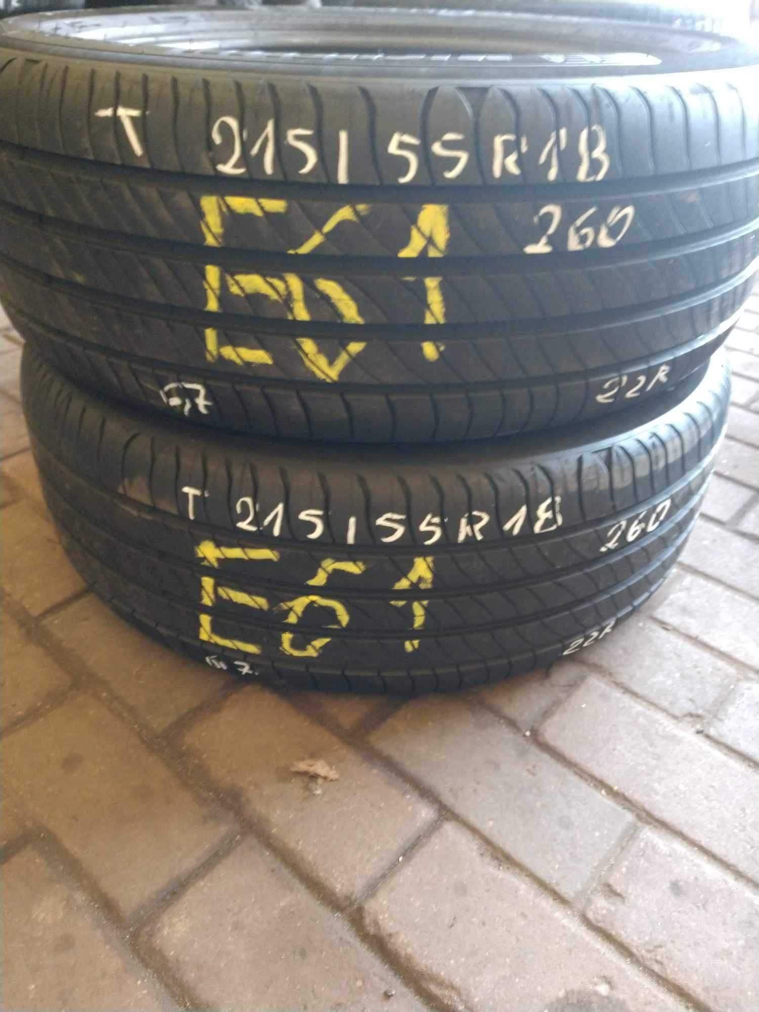 E61 215/55/18  MICHELIN PRYMANCY 4, 2SZT