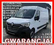 Renault MASTER L2H2 GWARANCJA, klima, navi, tempomat, sensory, pdc tył, ledy  GWARANCJA,L2H2,2.3dci-135km,klima, navi, tempomat,sensory,czujniki pdc