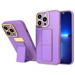 New Kickstand Case etui do iPhone 13 Pro z podstawką fioletowy