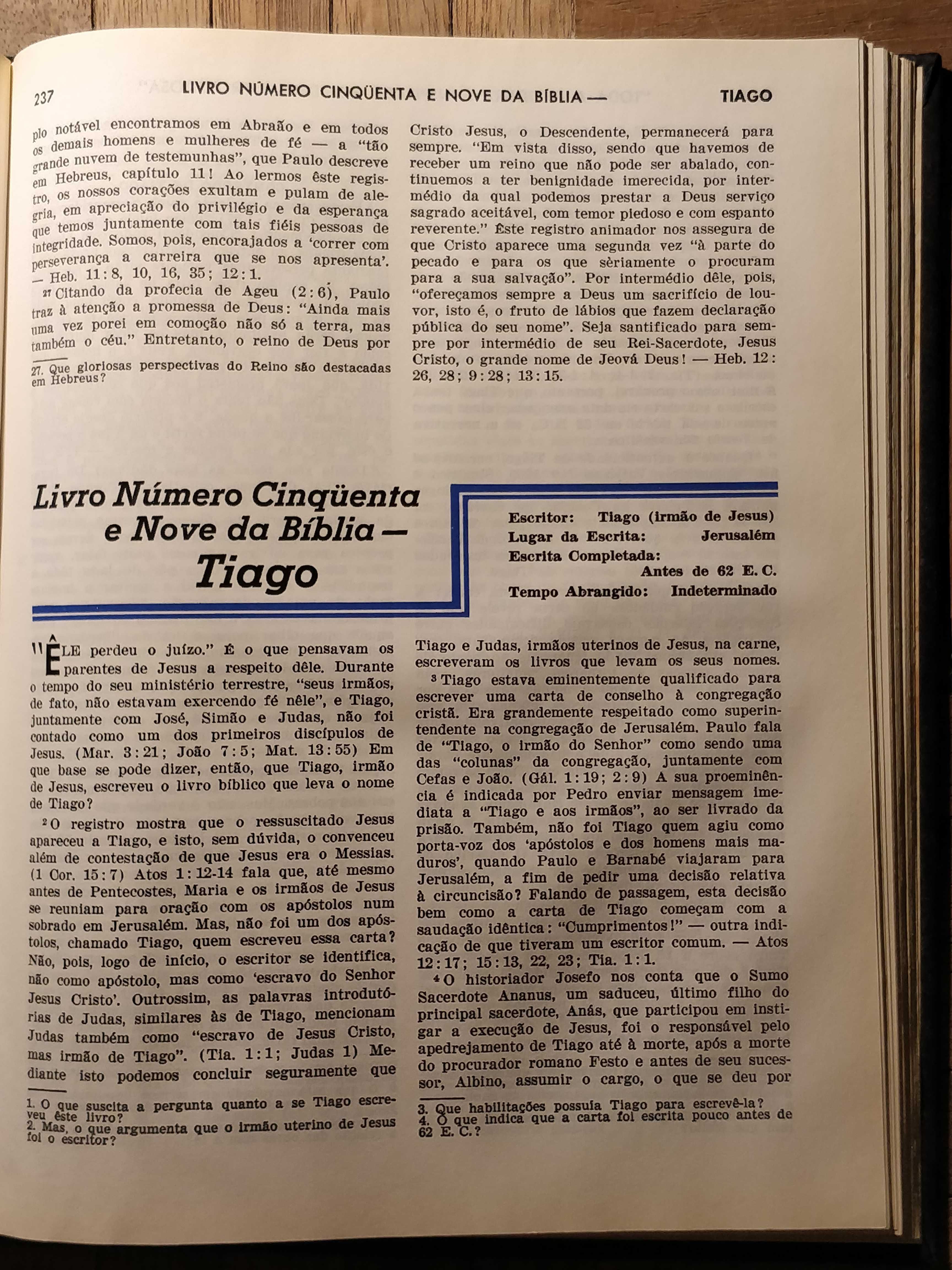 Livro Toda a Escritura é Inspirada por Deus e Proveitosa