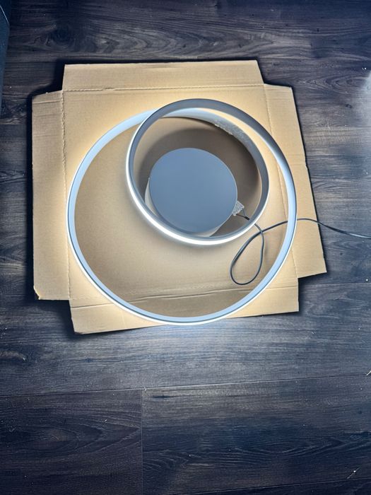 Inteligentna lampa sufitowa LED, kompatybilna z aplikacją Alexa Google