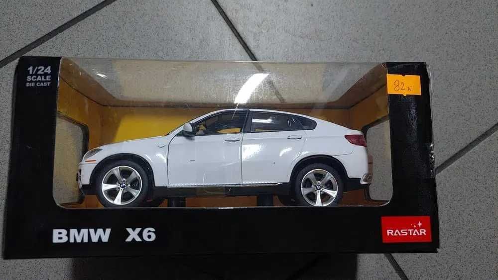BMW X6 pojazd metalowy skala 1:24 RASTAR u tigera sklep