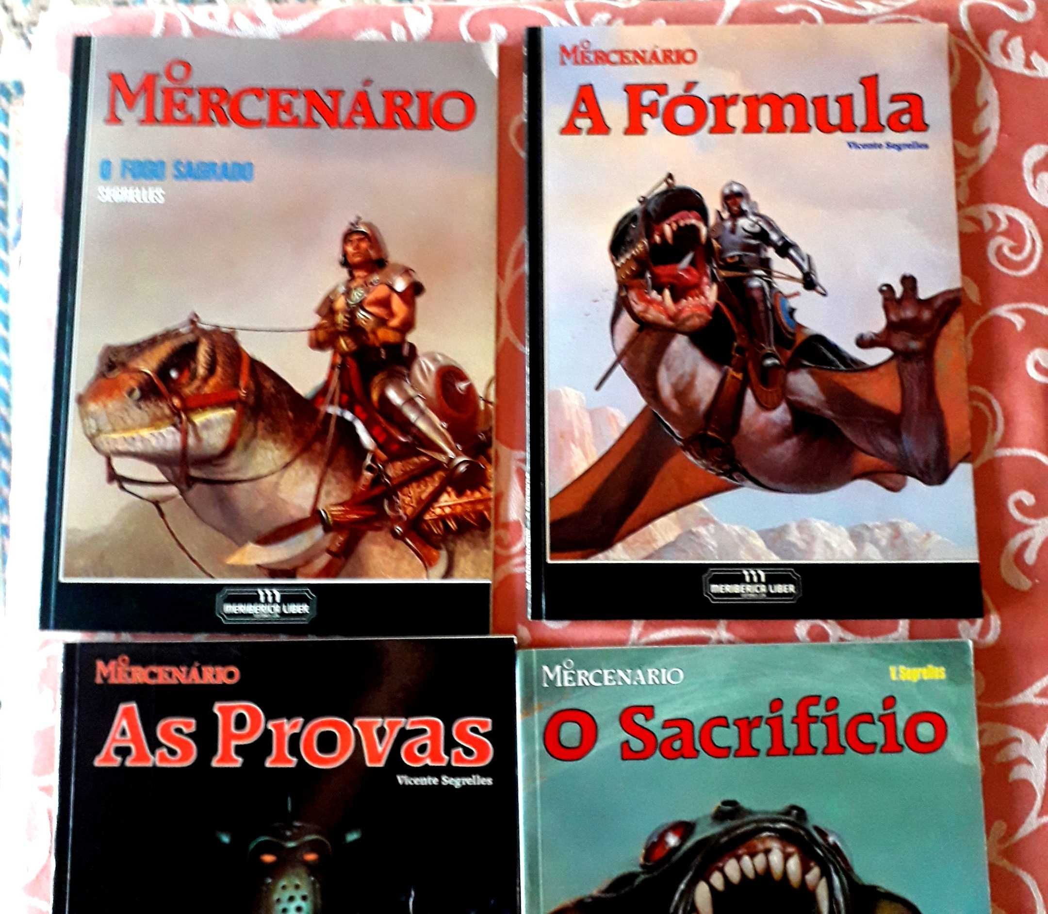 Livros BD - Vicente Segrelles - O Mercenário