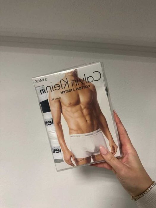 Bokserki Calvin Klein, uniwersalny design, na co dzień