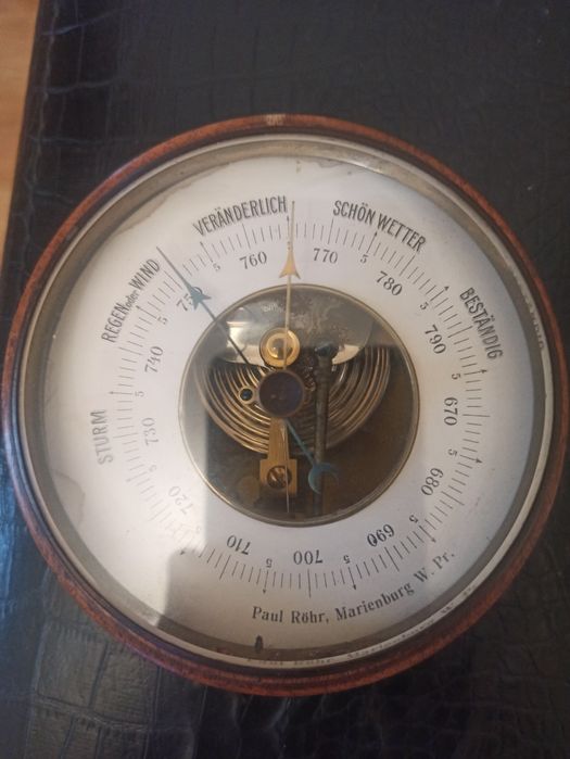 Антикварный барометр Paul Rohr