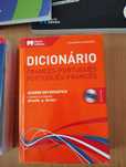 Dicionários inglês Oxford, francês Porto editora e espanhol Porto edit