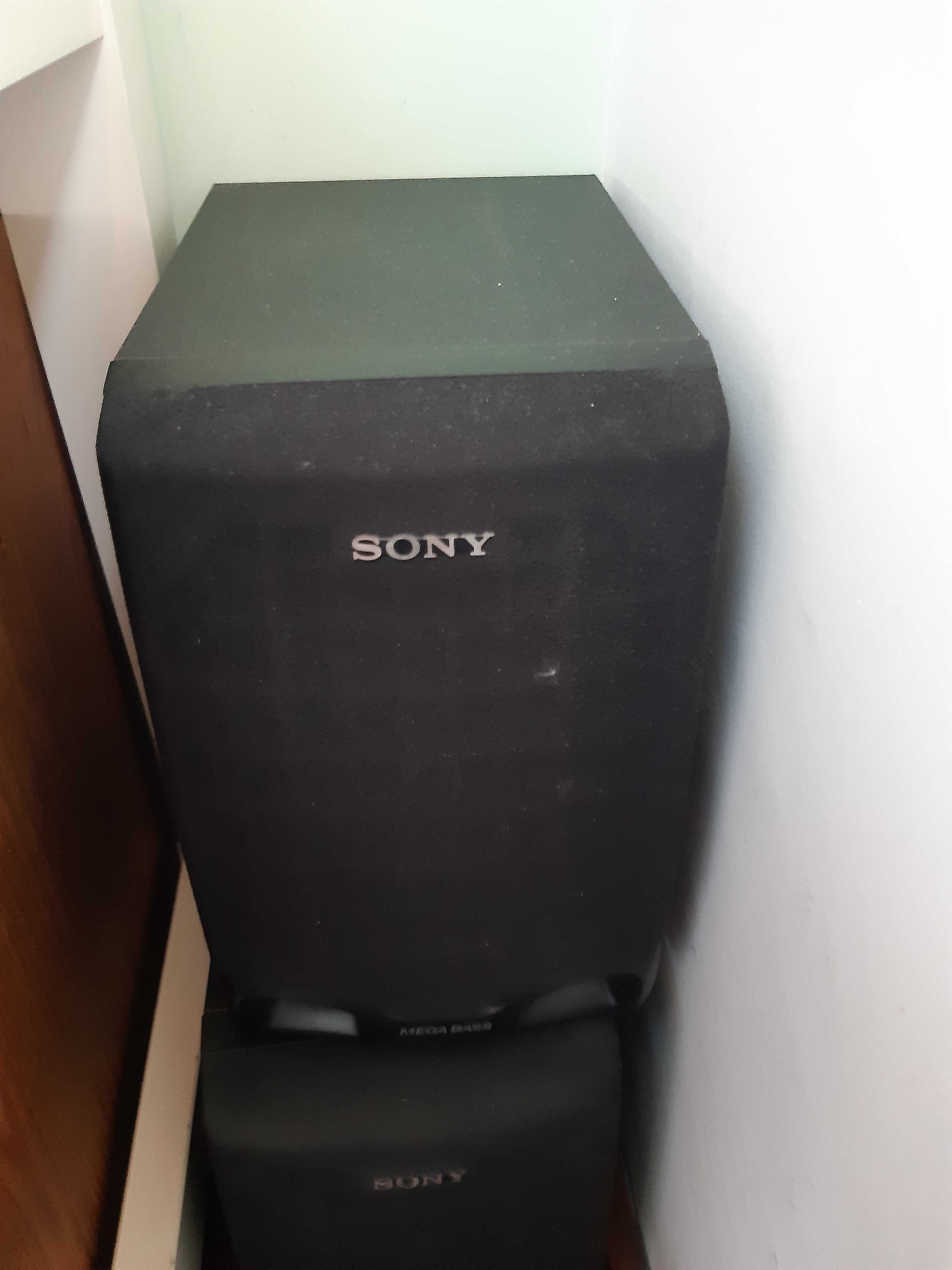 Colunas Sony Mega Bass