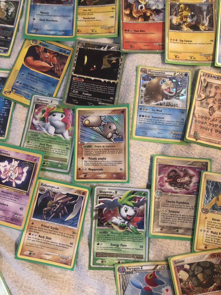 Diversas Cartas pokemon a venda