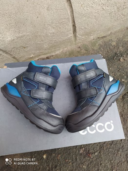Ecco 26 термоботинки на хлопчика зимові чоботи черевики сапоги ессо