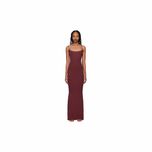 Сукня Skims Soft Lounge Long Slip Dress Wine