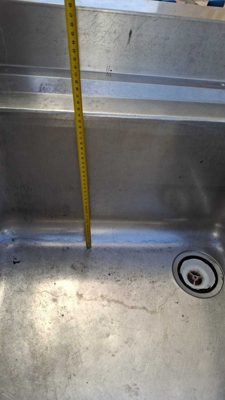 Balcão, com cuba inox