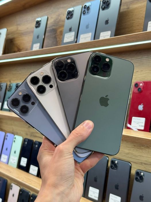 Apple iphone 13 pro max 128/256 silver blue graphite айфон 13 про макс