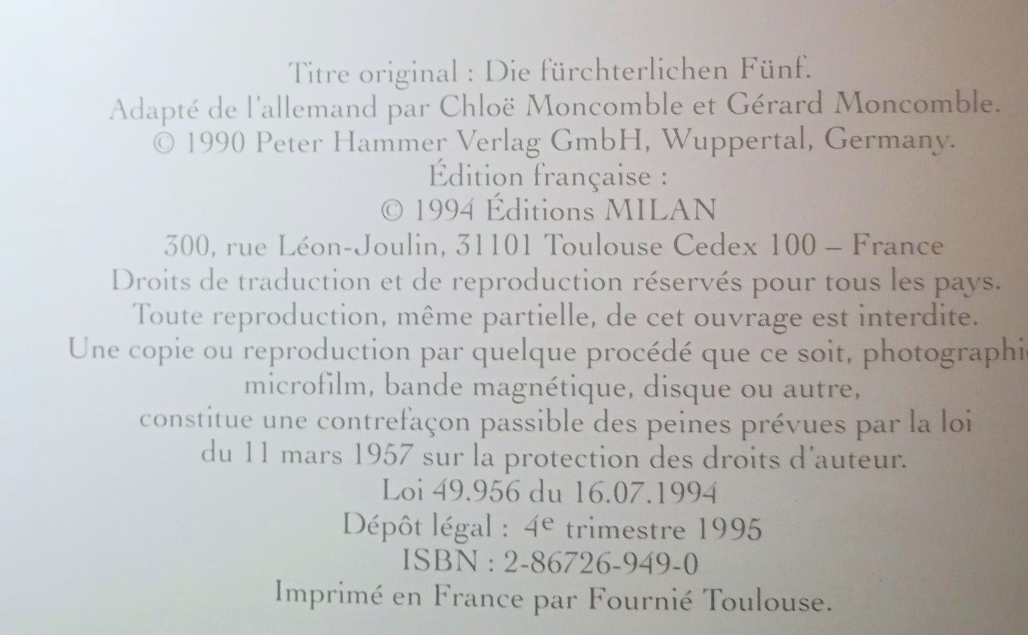 Les Cinc Affreux