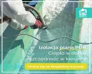 Pianka PUR i Celuloza–Skuteczne ocieplenie poddasza, ocieplanie stropu