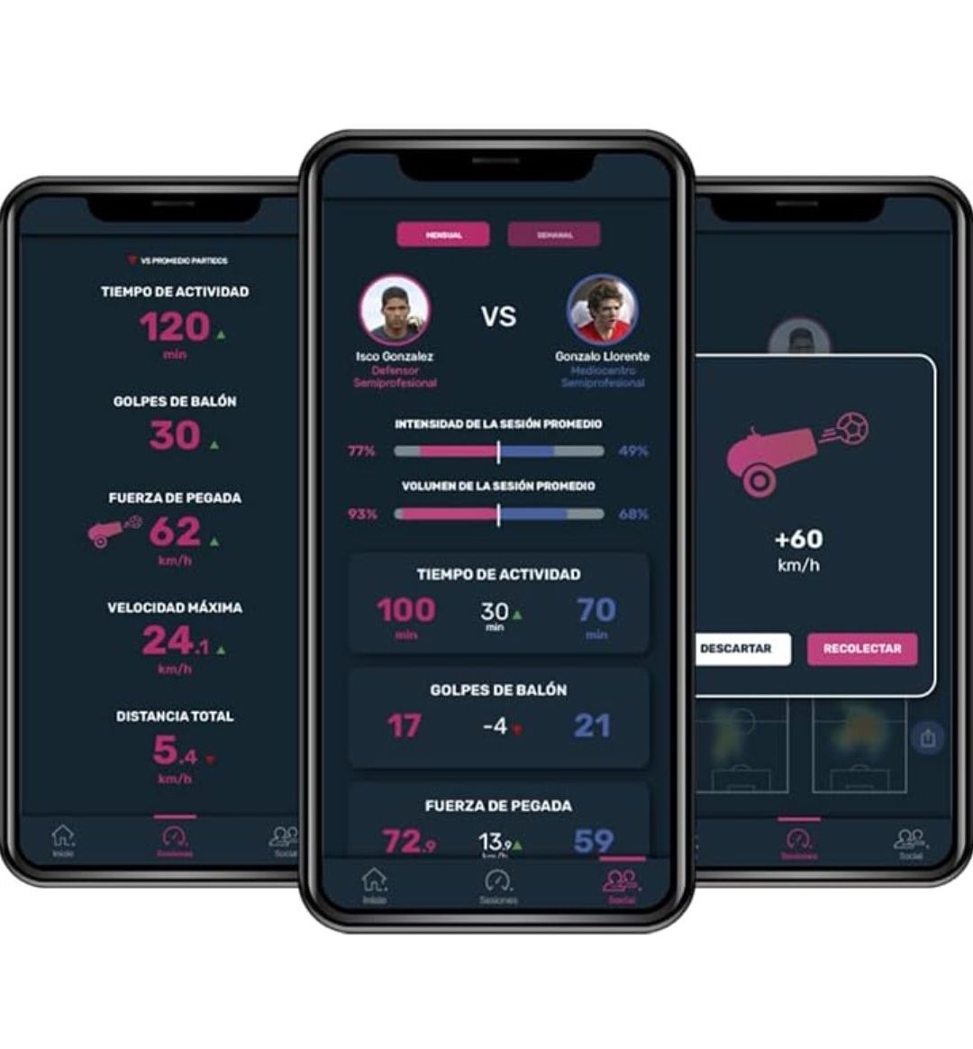 Monitor piłkarski Oliver OLI GPS Piłka Nożna Tracker App iOS i Android