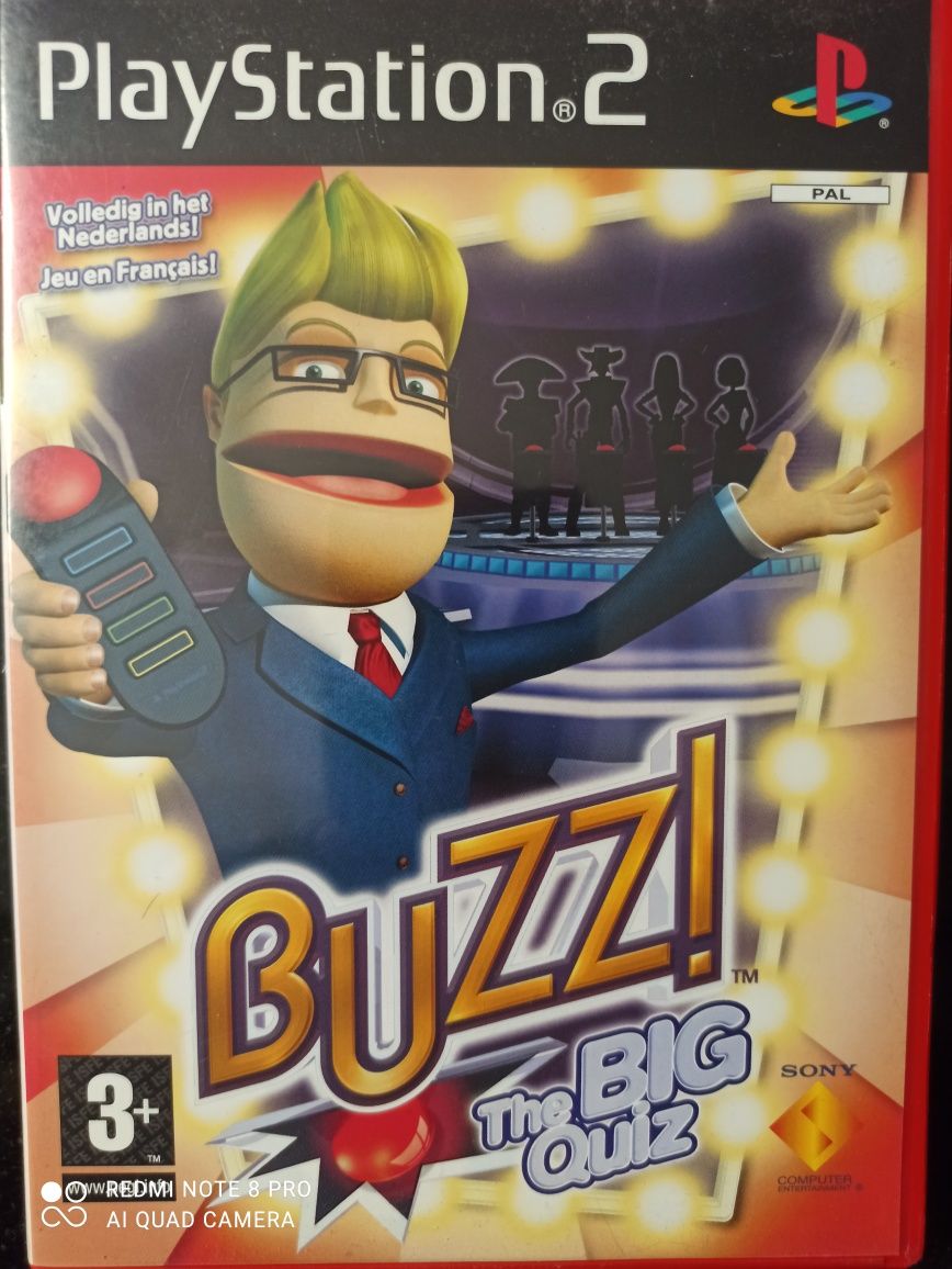 Gra na PlayStation 2 PS2 BUZZ! the BIG Quiz