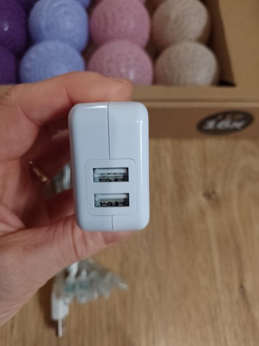 Girlanda 16x kulki LED USB guirled
