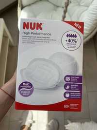 Вкладыши лактационные Nuk High Performance Breast Pads 6 капель 60 шт