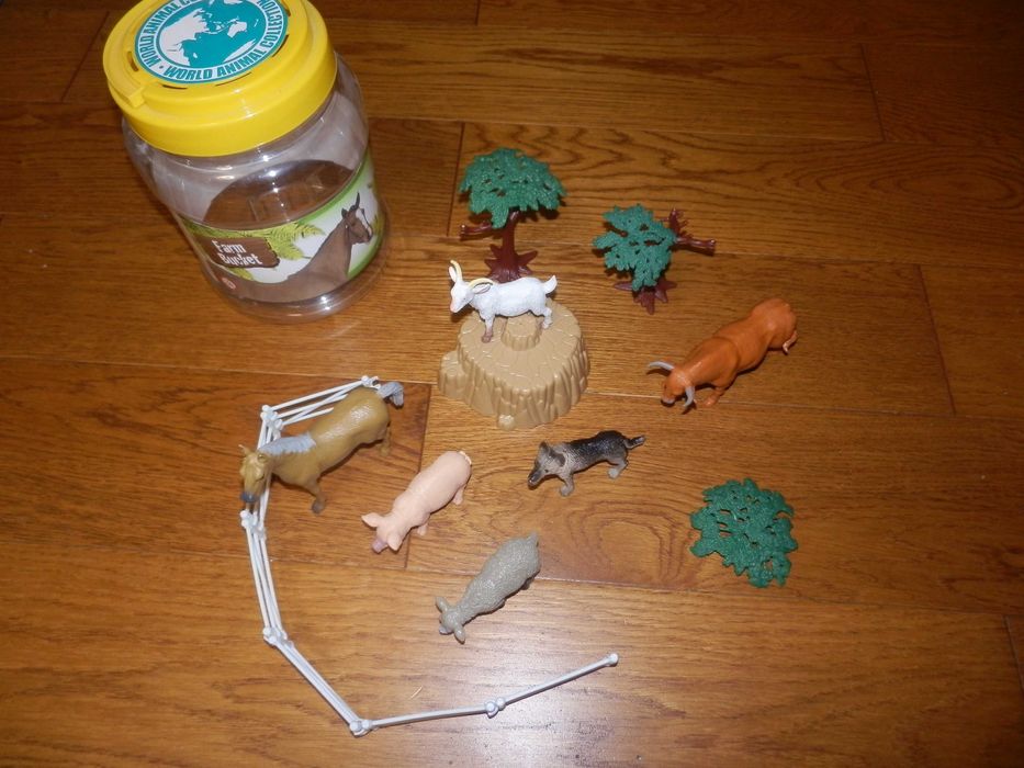 Farma figurki zwierząt