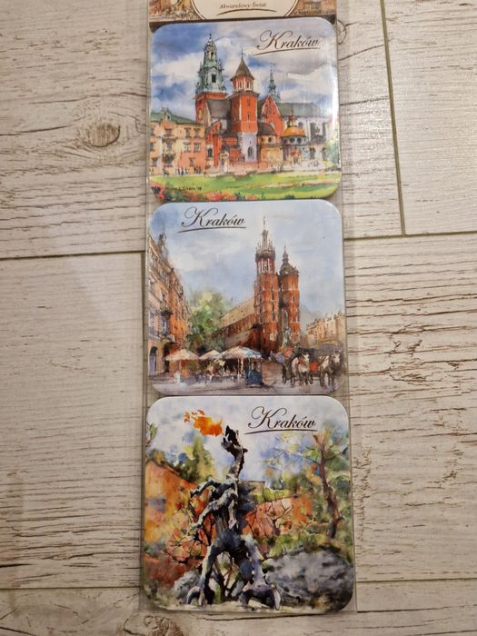 Podstawki korkowe Kraków kmpl. 6 szt.