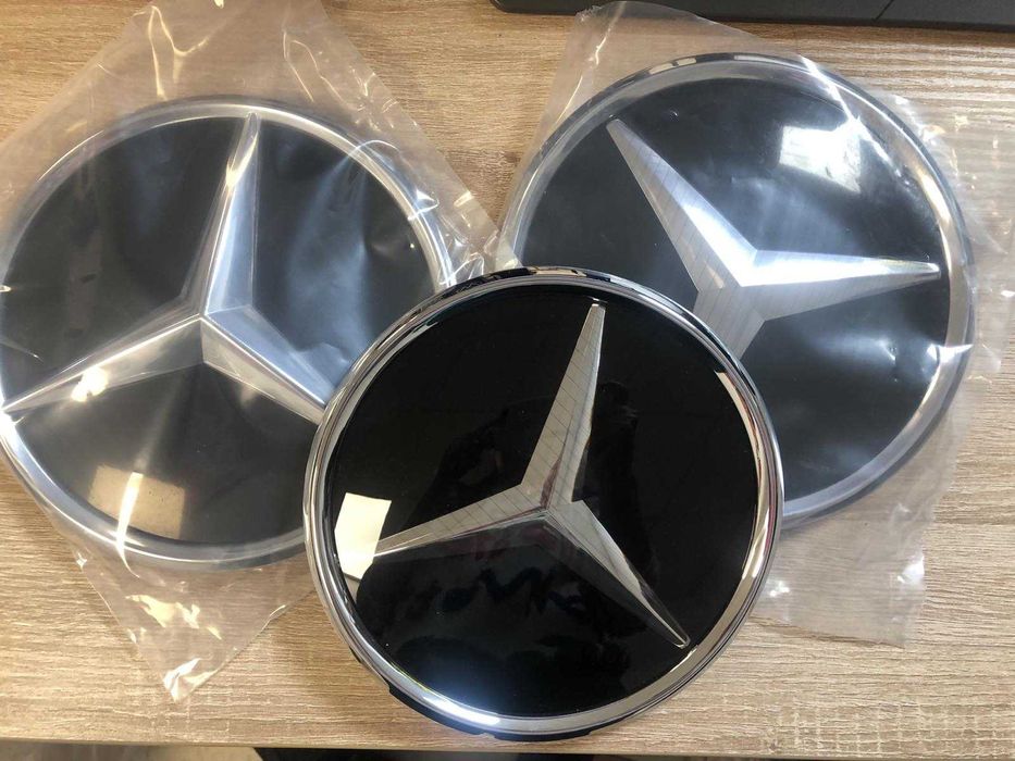 Емблема, зірка на капот Mercedes A0008171016 Б/у эмблема,значок