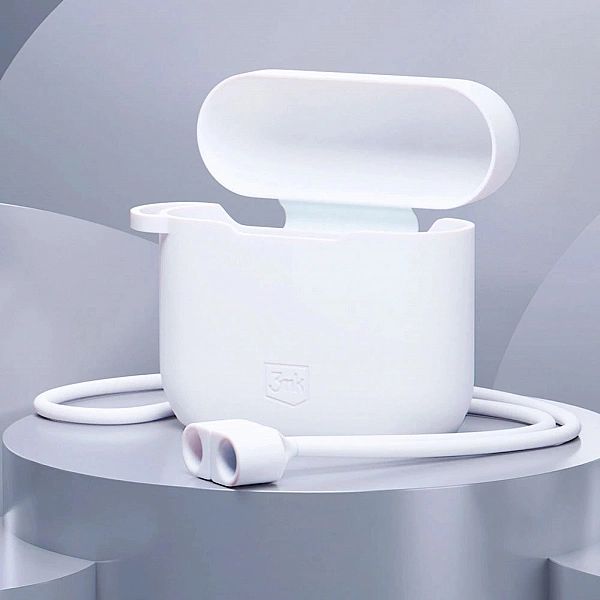 Etui 3mk Silicon AirPods Case na AirPods 3 - białe