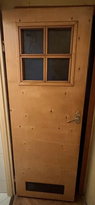 Drzwi wewnetrzne drewniane