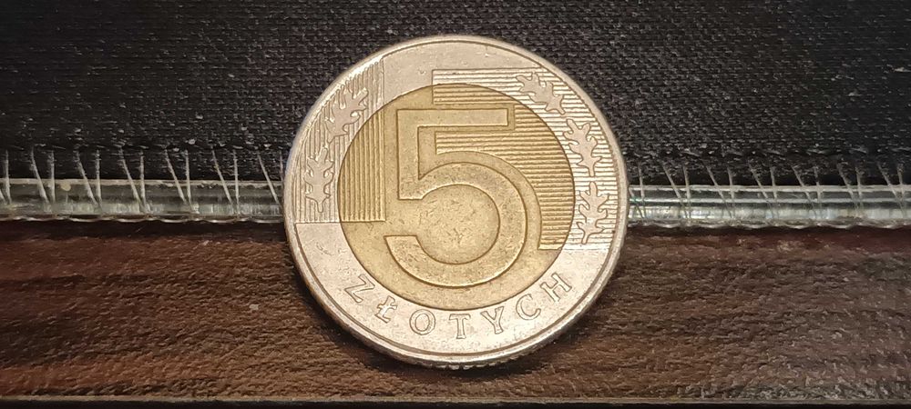 Monety Polska Destrukt 5zł. 1994 rzadkie