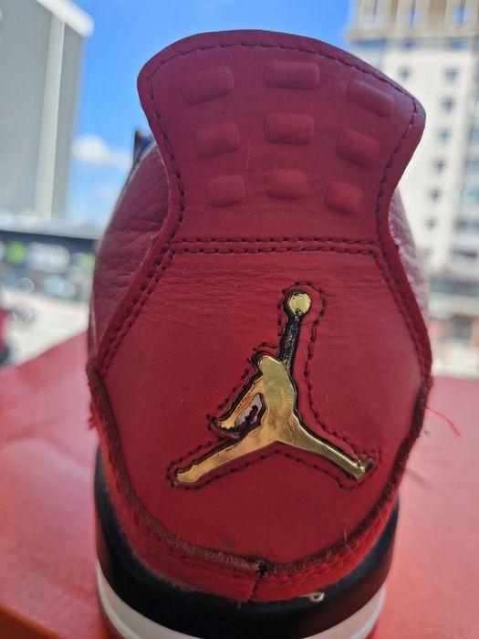 Чоловічі кросівки Air Jordan 4 Retro FIBA. Оригінал. Розмір 44